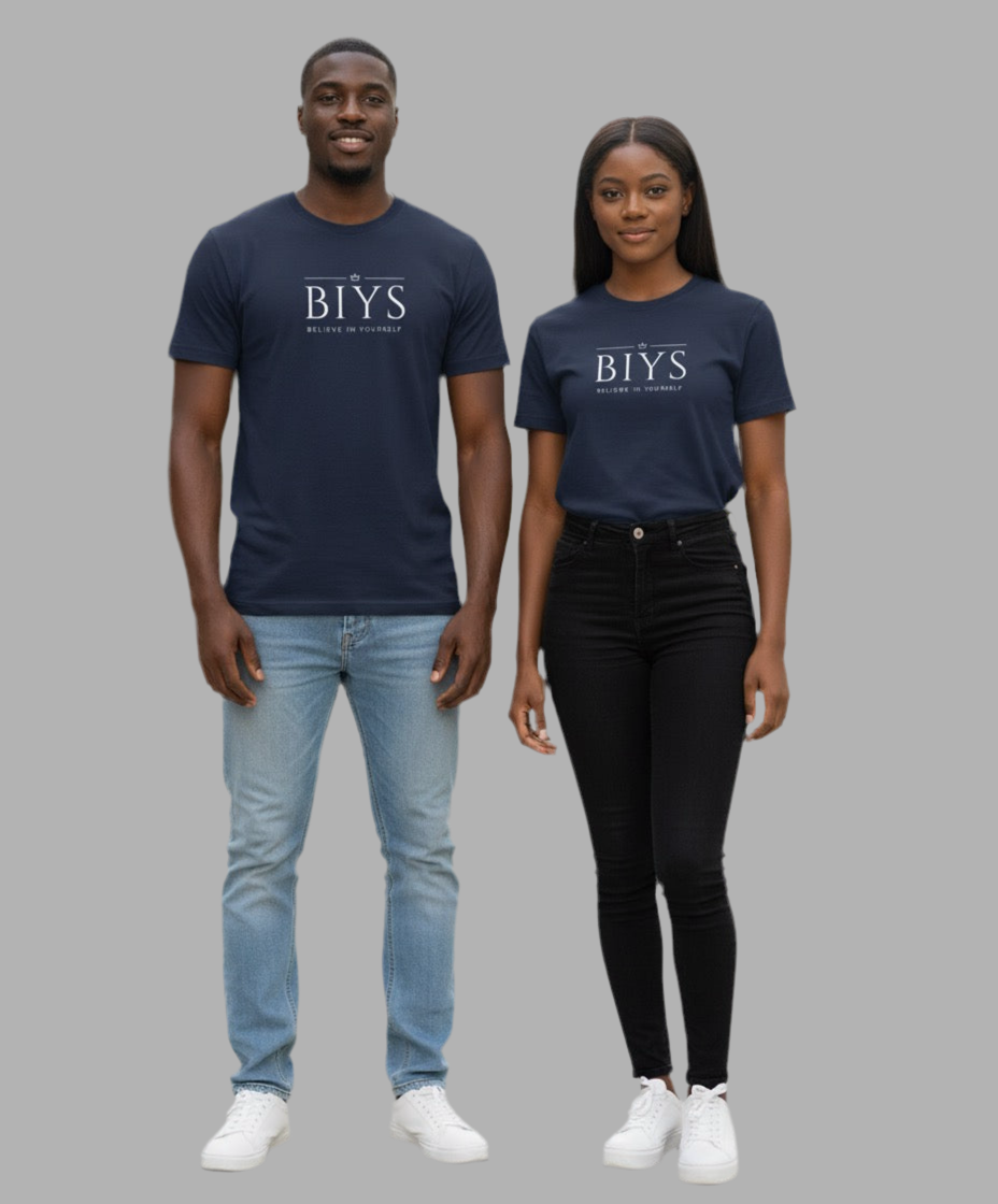 Navy blue BIYS Original logo