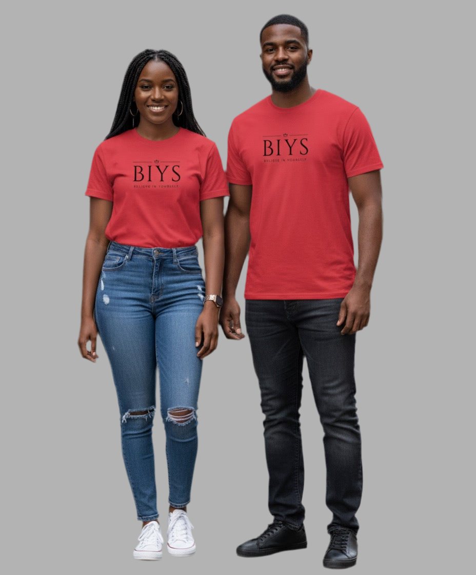 Red BIYS Original logo