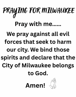 Pray for Milwaukee