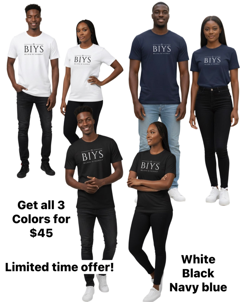 3 T-Shirts Bundle Deal