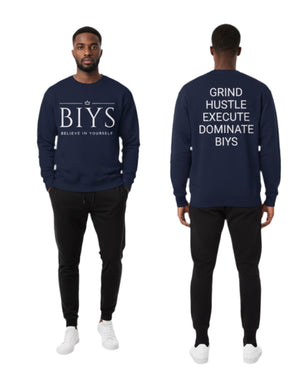 Blue Crewneck Motivation