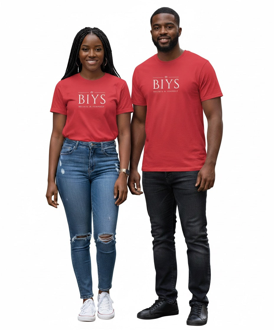 Red BIYS Original logo