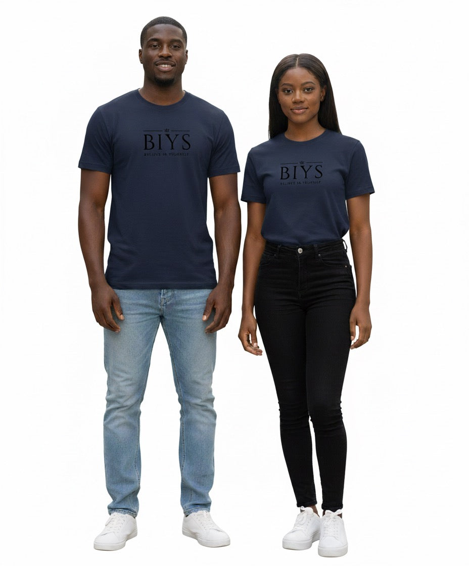 Navy blue BIYS Original logo
