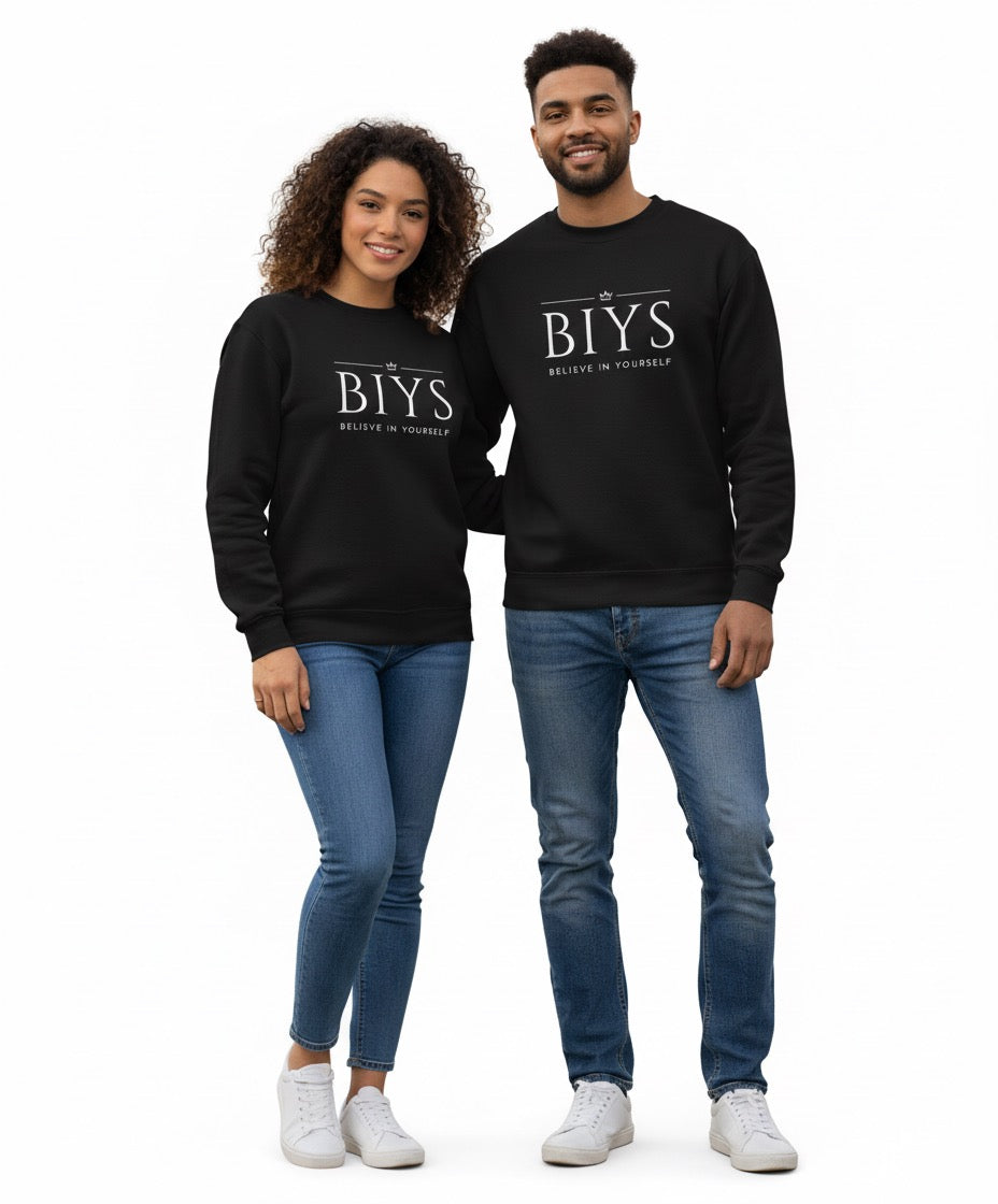 Black Crewneck Motivation