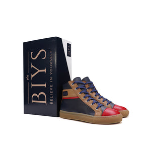 001 BIYS MEN HIGH TOP SNEAKERS