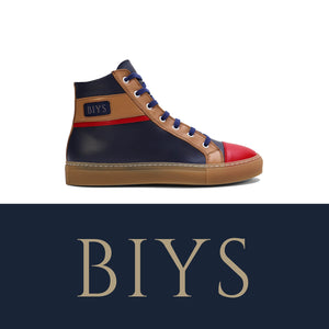 001 BIYS MEN HIGH TOP SNEAKERS