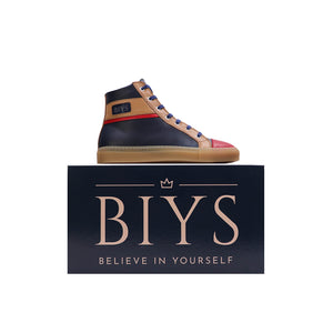 001 BIYS MEN HIGH TOP SNEAKERS